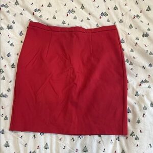 Dalia Collection Vibrant Red Pencil Skirt